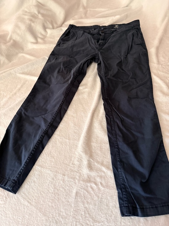 George Other - George Navy Blue Slim Pants 36x30 Size 36